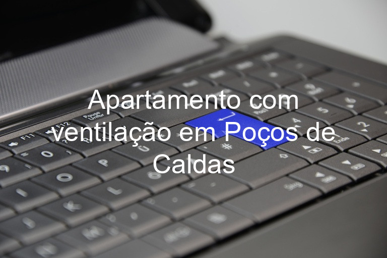 Apartamento com ventilação em Poços de Caldas