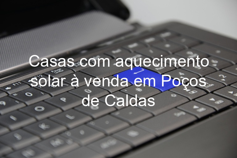 Casas com aquecimento solar à venda em Poços de Caldas